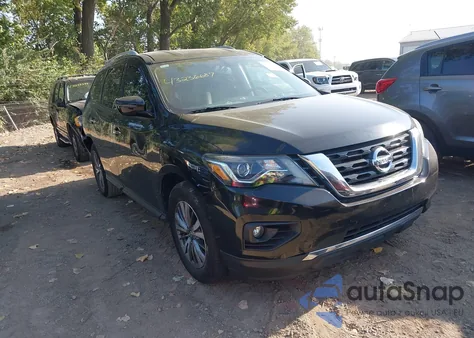2019 Nissan Pathfinder Sv из США, поврежденный, VIN 5N1DR2MM5KC634658